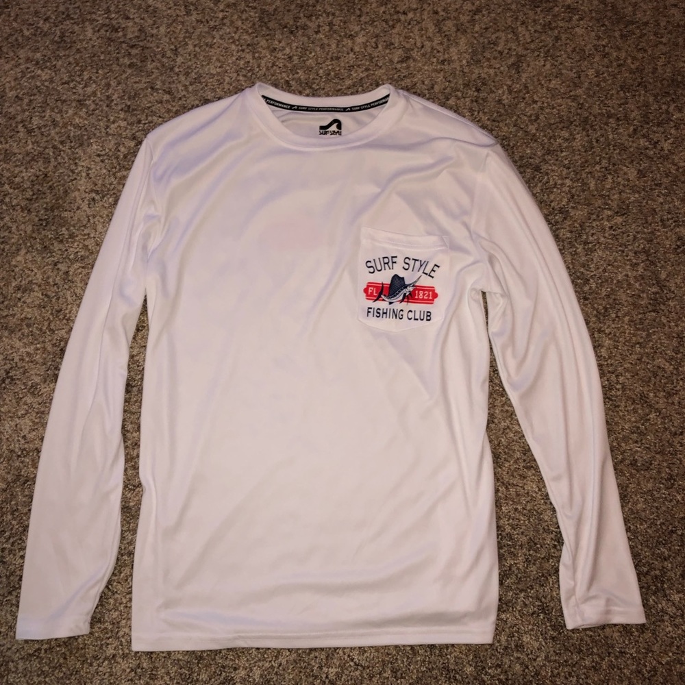 Surf style Long Sleeve Fishing Shirt